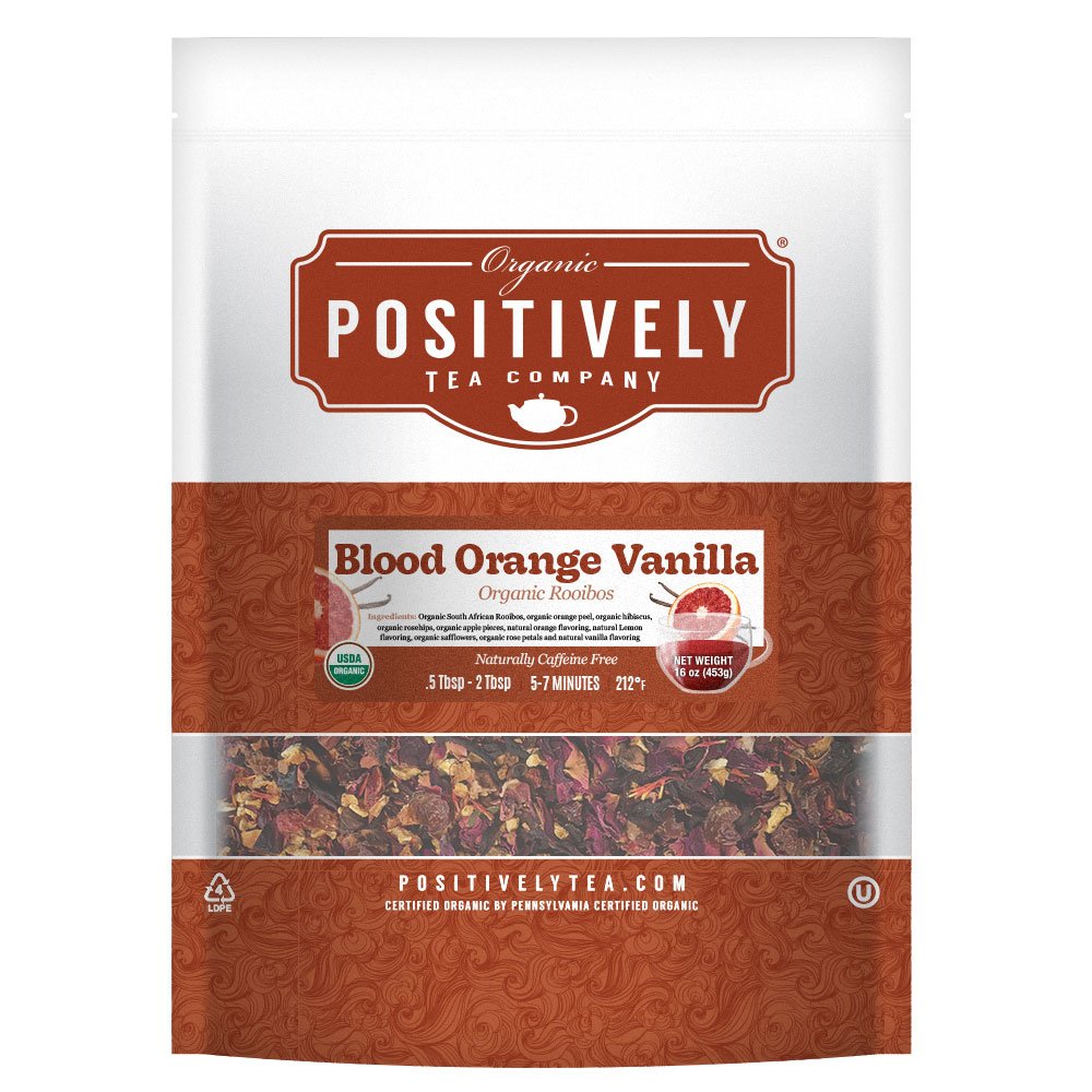 Organic Blood Orange Vanilla Rooibos - Loose Leaf Tea