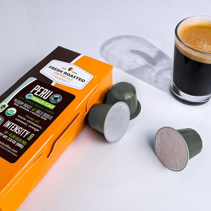 Organic Peru Half Caf MMTP - Espresso Capsules