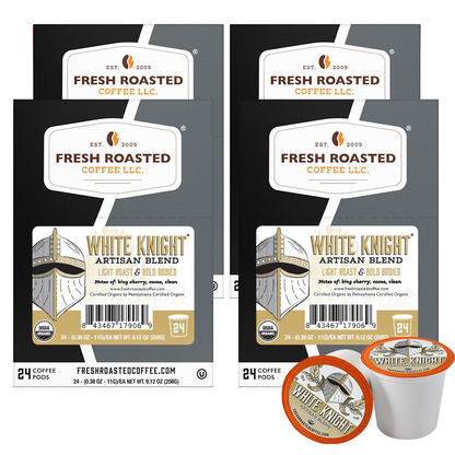 Organic White Knight - Classic Coffee Pods