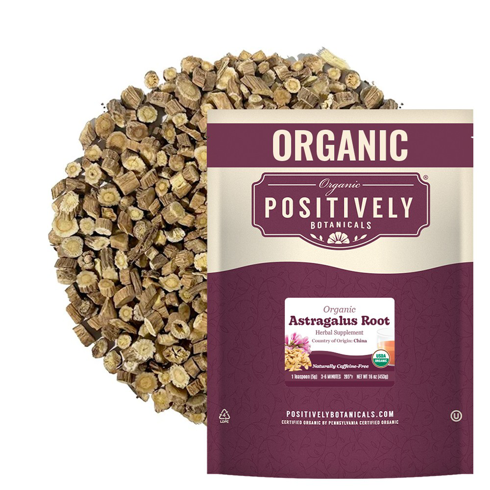 Organic Astragalus Root - Loose Leaf Botanical