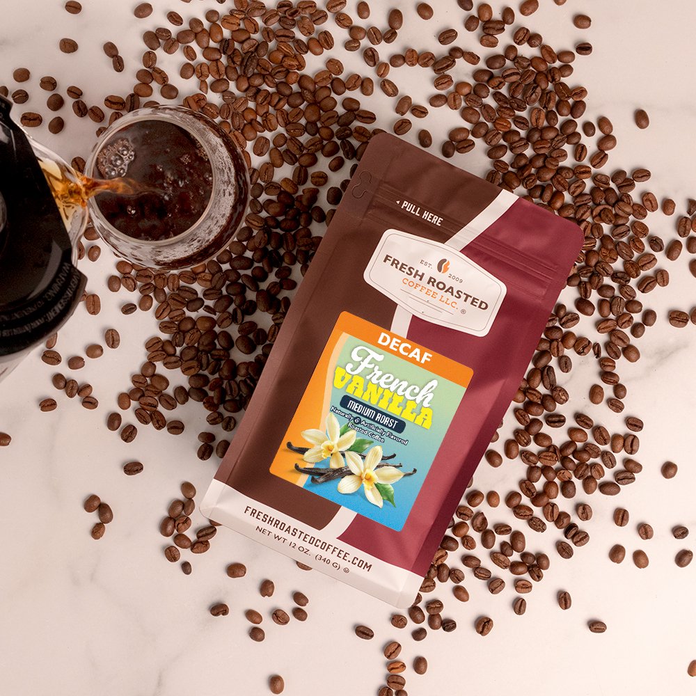 Decaf French Vanilla - Flavored Roasted Coffee