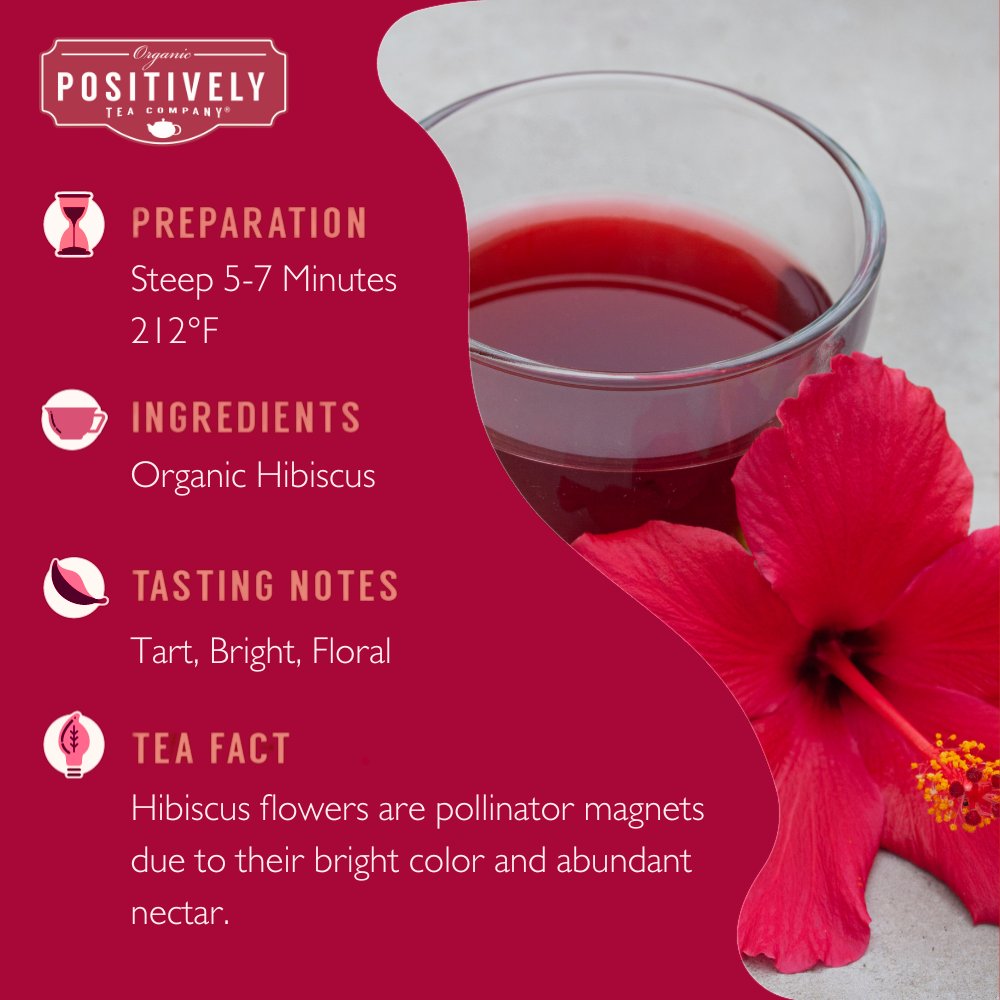Organic Hibiscus Tisane - Tea Bags