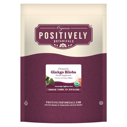 Organic Ginkgo Biloba - Loose Leaf Botanical
