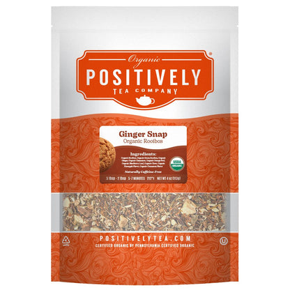 Organic Ginger Snap Rooibos - Loose Leaf Tea