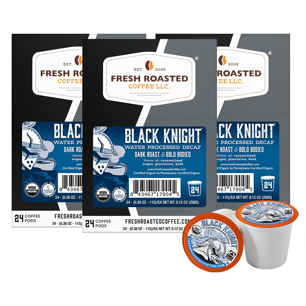 Organic Black Knight Water Processed Decaf - Classic Coffee Pods