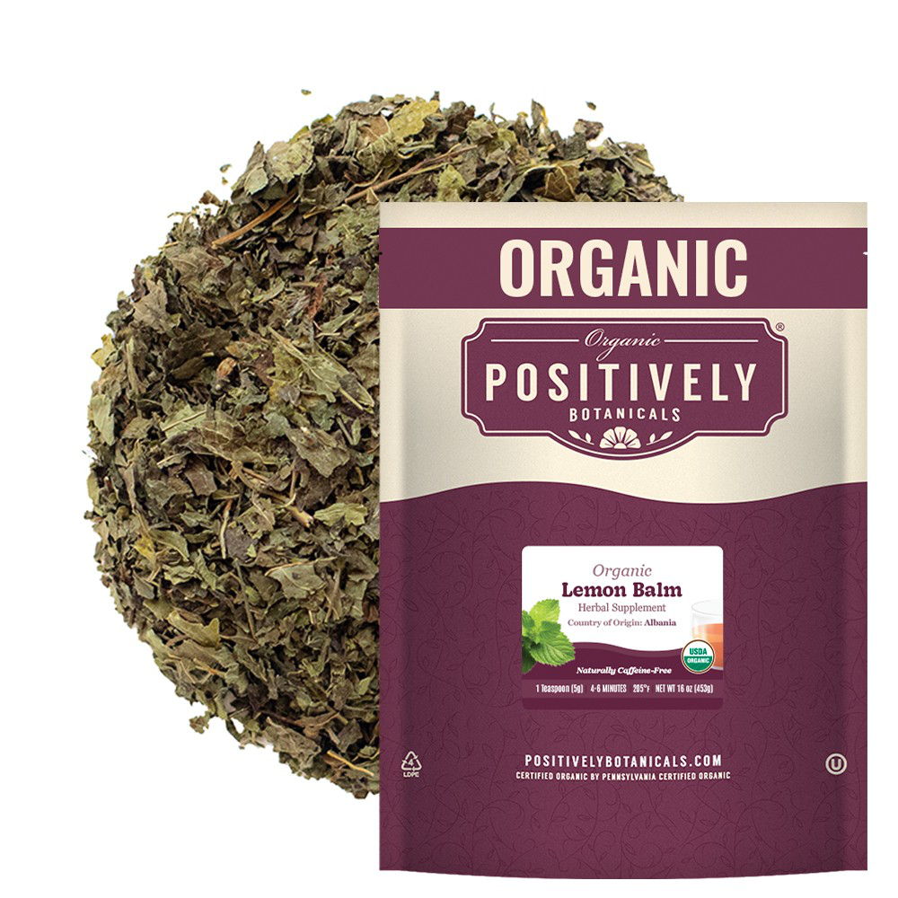 Organic Lemon Balm - Loose Leaf Botanical