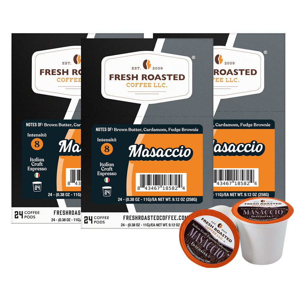 Masaccio Italian Craft Coffee - Classic Coffee Pods