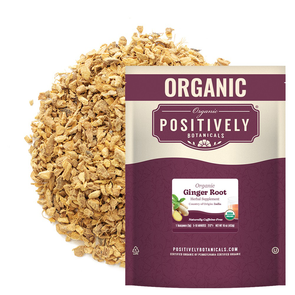 Organic Ginger Root - Loose Leaf Botanical