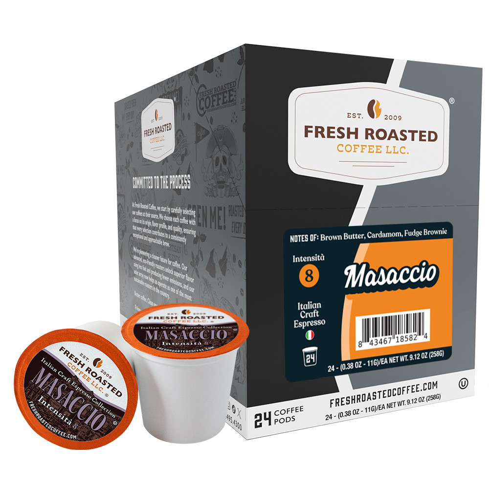 Masaccio Italian Craft Coffee - Classic Coffee Pods