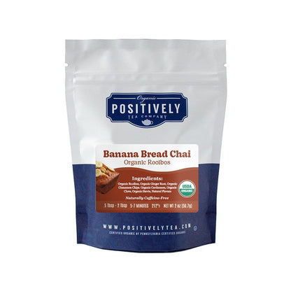 Organic Banana Bread Chai Rooibos - Loose Leaf Tea
