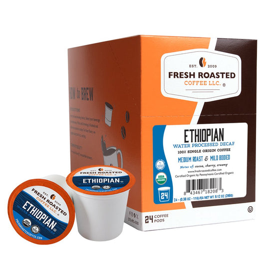 Organic Ethiopian Water-Processed Decaf - Classic Coffee Pods