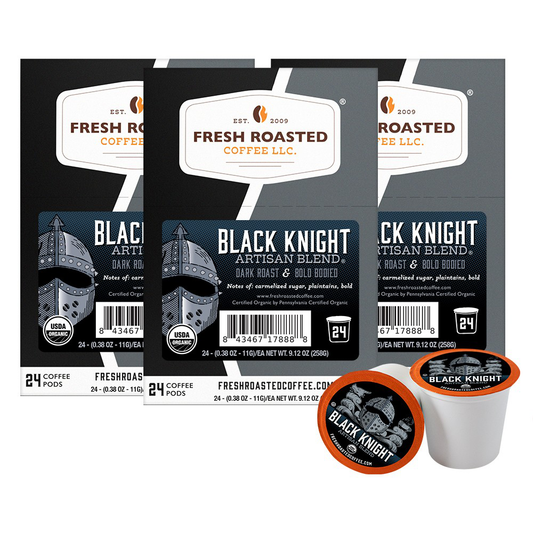 Organic Black Knight - Classic Coffee Pods