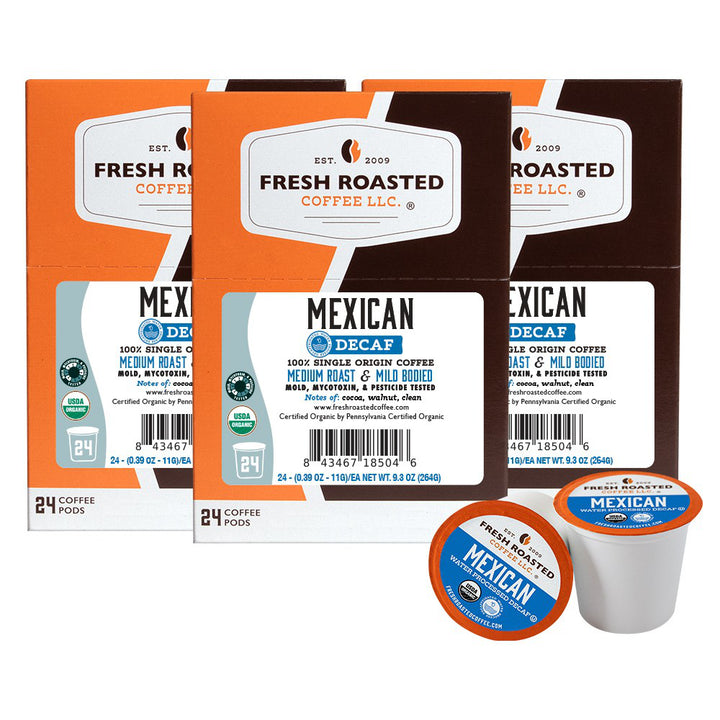 Organic Mexican Water-Processed Decaf - Classic Coffee Pods
