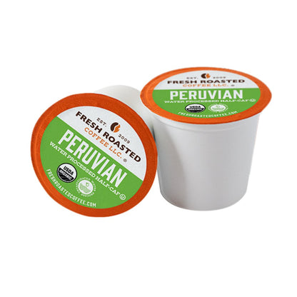 Organic Peru Water-Processed Half Caf - Classic Coffee Pods