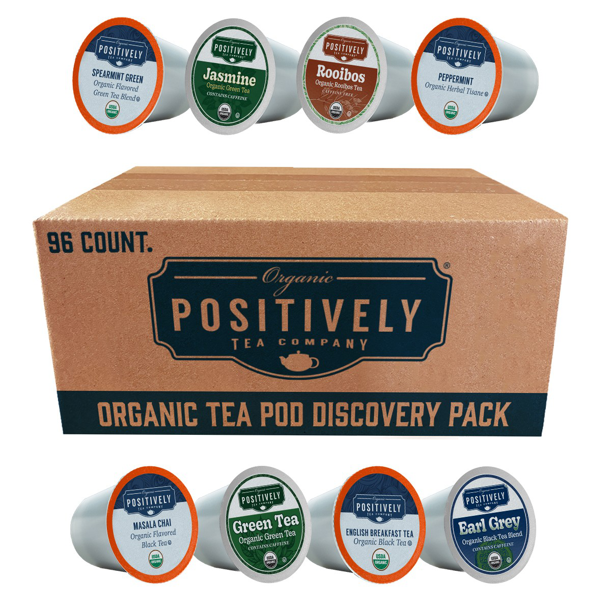 Organic Tea Pod Discovery Pack - Classic Tea Pods