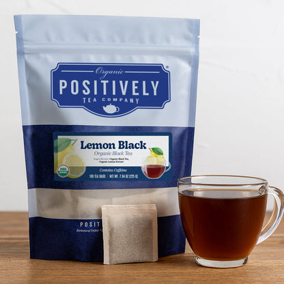 Organic Lemon - Black Tea Bags