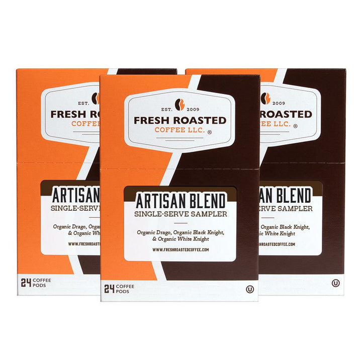 Organic Artisan Blend Sampler - Classic Coffee Pods
