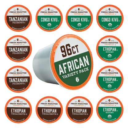 African Coffee Variety Pack - Classic Coffee Pods