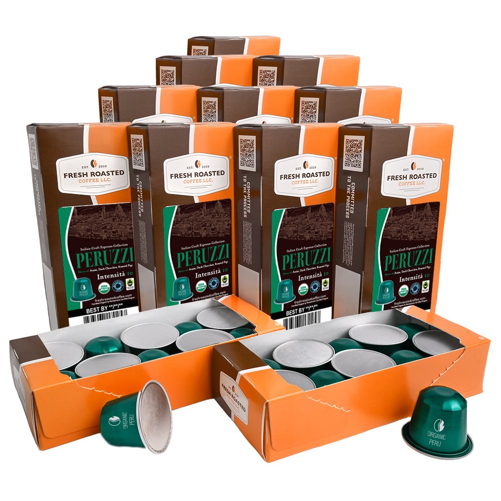 Italian Craft Espresso: Organic Peruzzi - Espresso Capsules