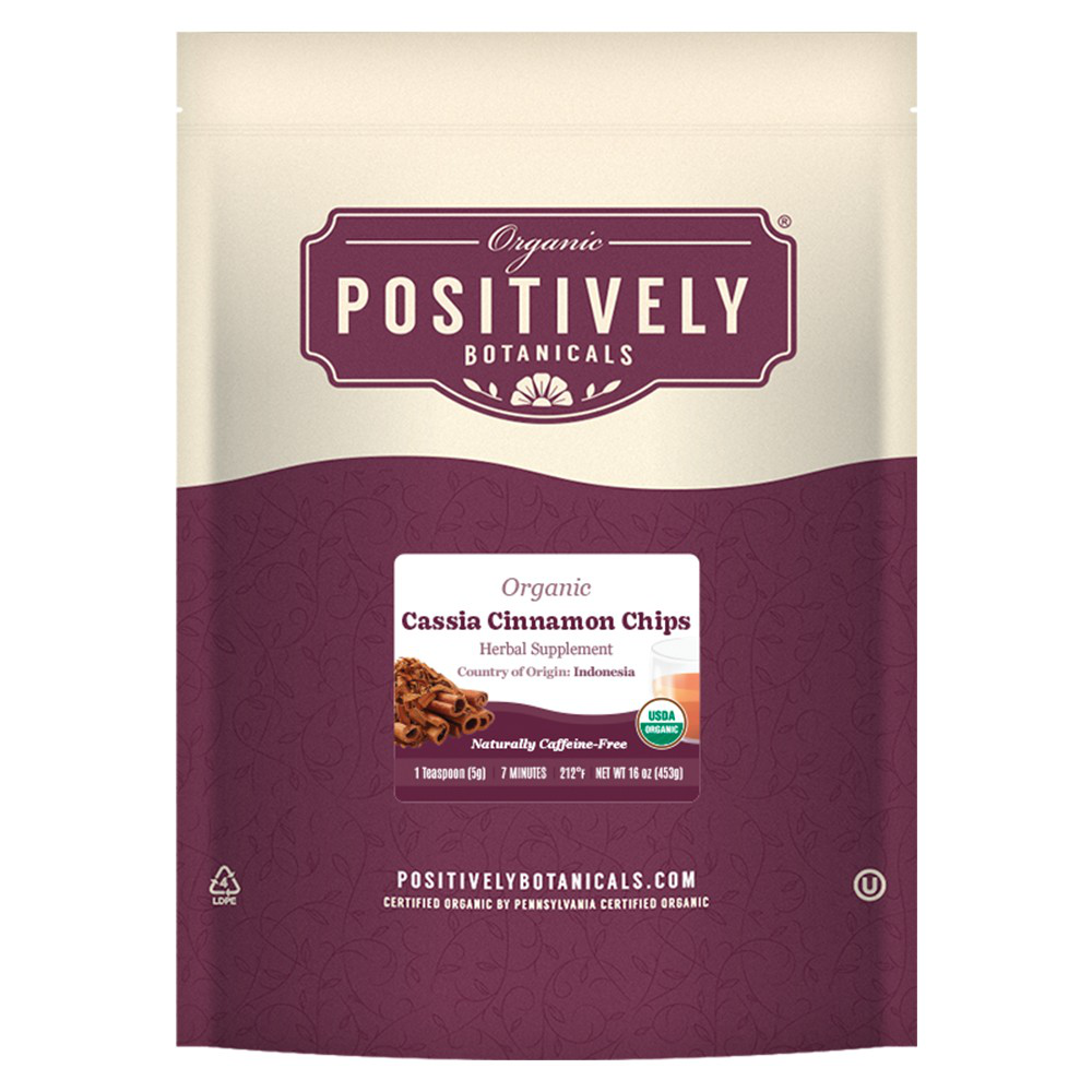 Organic Cassia Cinnamon Chips - Loose Leaf Botanical