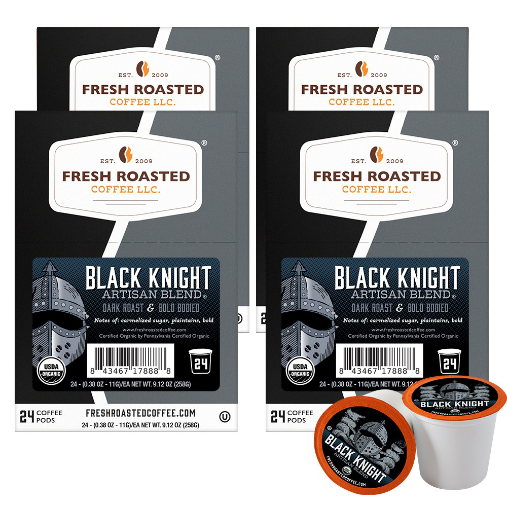 Organic Black Knight - Classic Coffee Pods