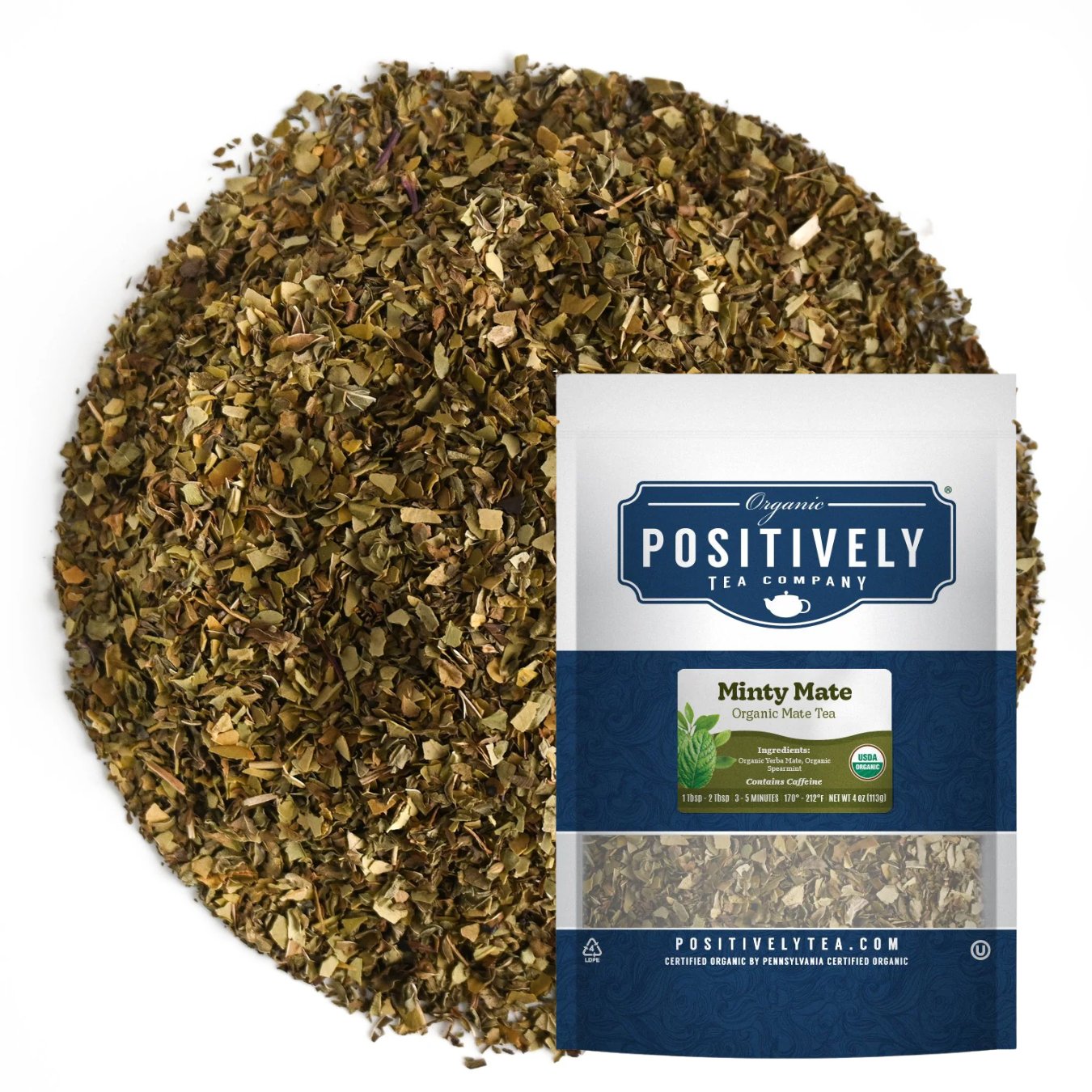 Organic Minty Mate - Loose Leaf Tea