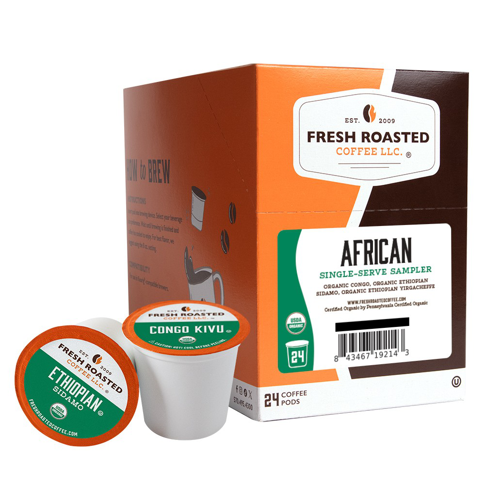 Organic African Sampler - Classic Coffee Pods