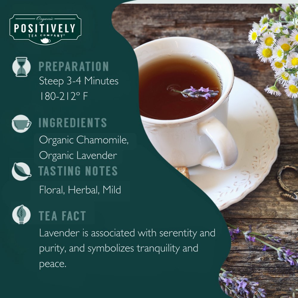 Organic Lavender Chamomile - Tea Bags