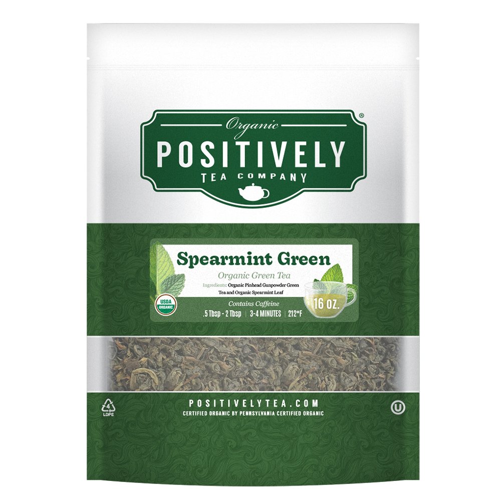 Organic Spearmint Green - Loose Leaf Tea