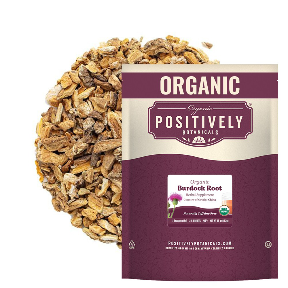 Organic Burdock Root - Loose Leaf Botanical