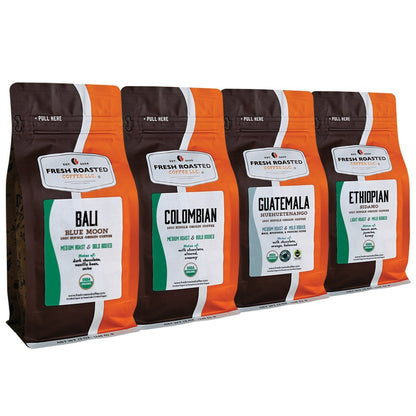 Coffee World Tour - Organic Roasted Coffee Bundle