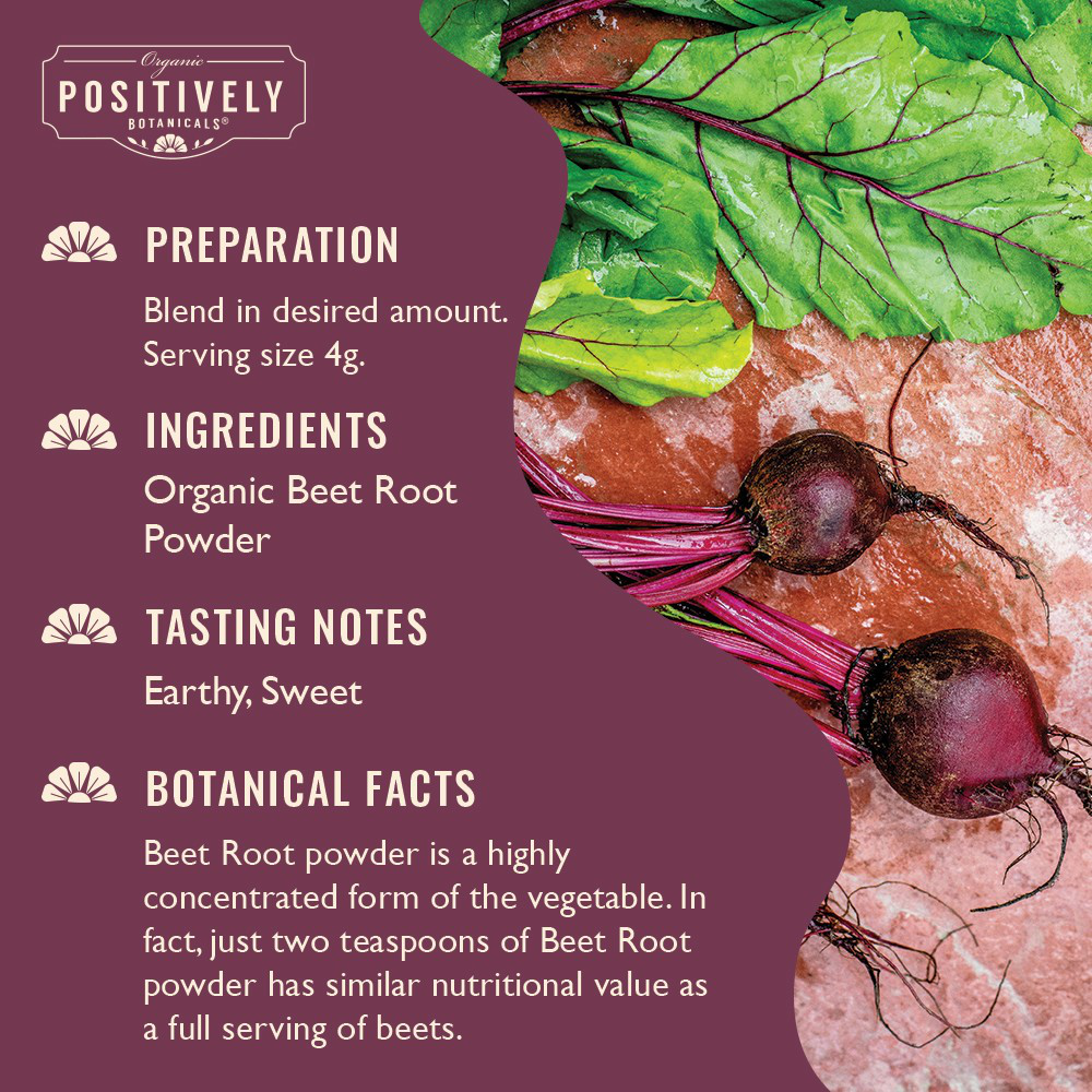 Organic Beet Root - Botanical Powder