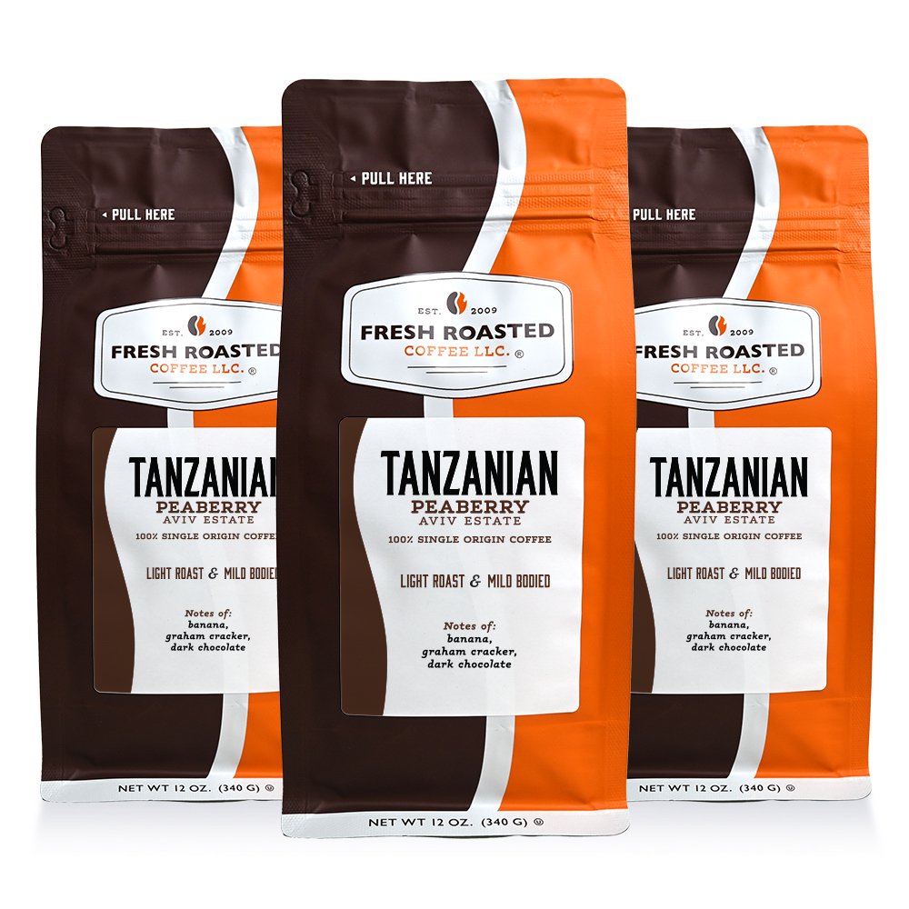 Tanzanian Peaberry Coffee - Aviv Estate - Roasted Coffee
