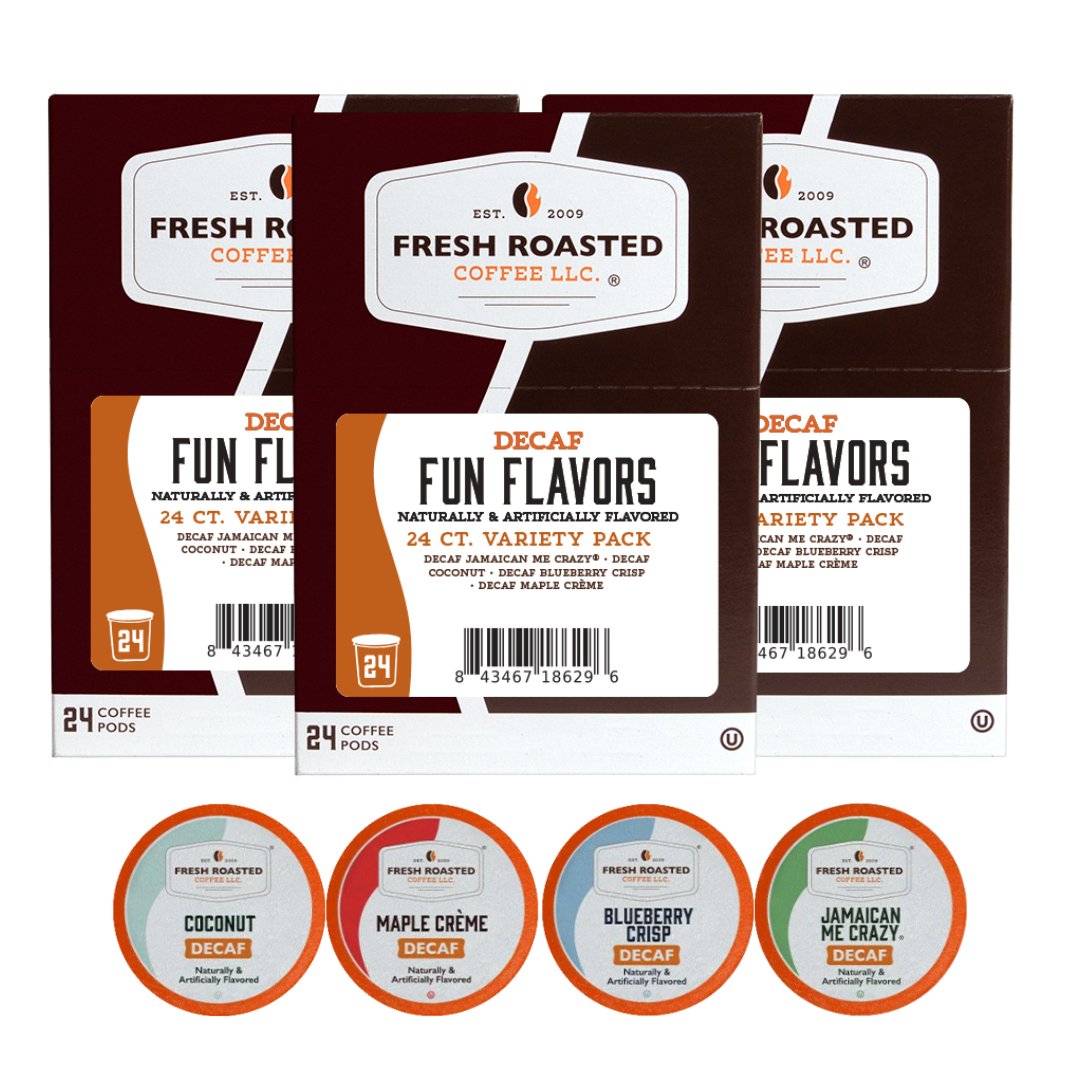 Decaf Fun Flavors Variety Pack - Flavored Classic Pods