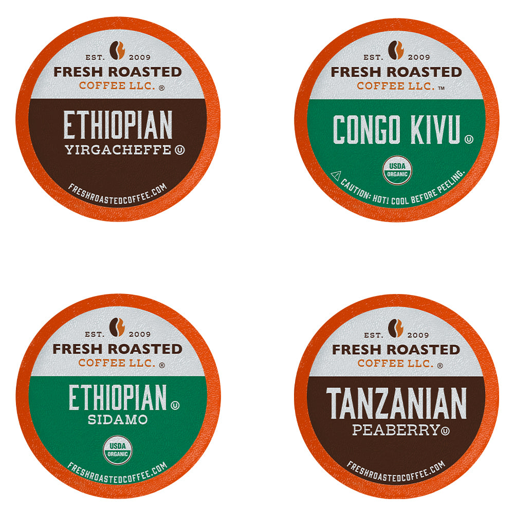African Coffee Variety Pack - Classic Coffee Pods