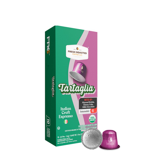 Italian Craft Espresso: Organic Tartaglia - Espresso Capsules
