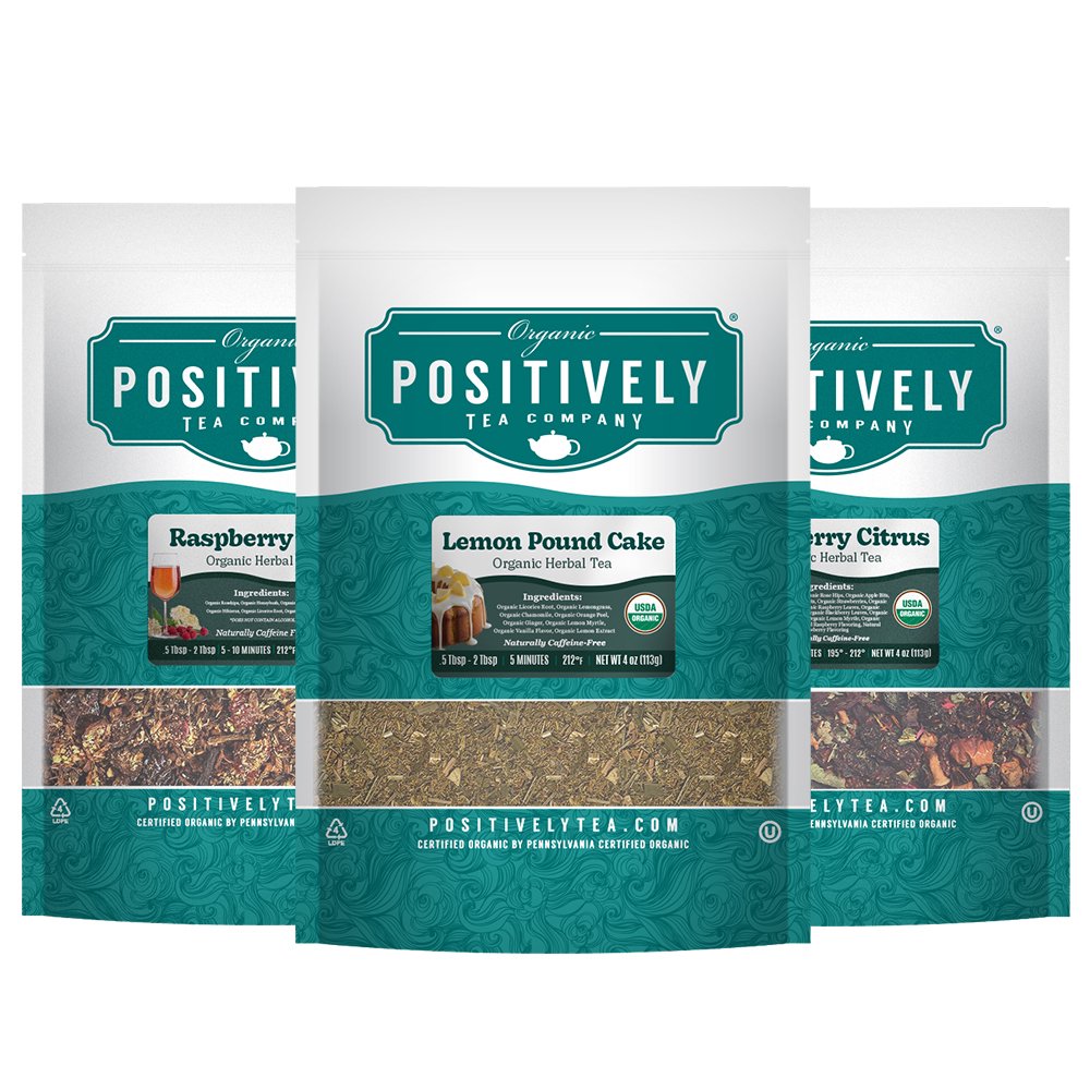 Organic Herbal Tea Bundle - Loose Leaf Tisane