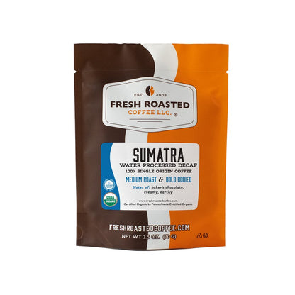 Organic Sumatra Water-Processed Decaf - Roasted Coffee