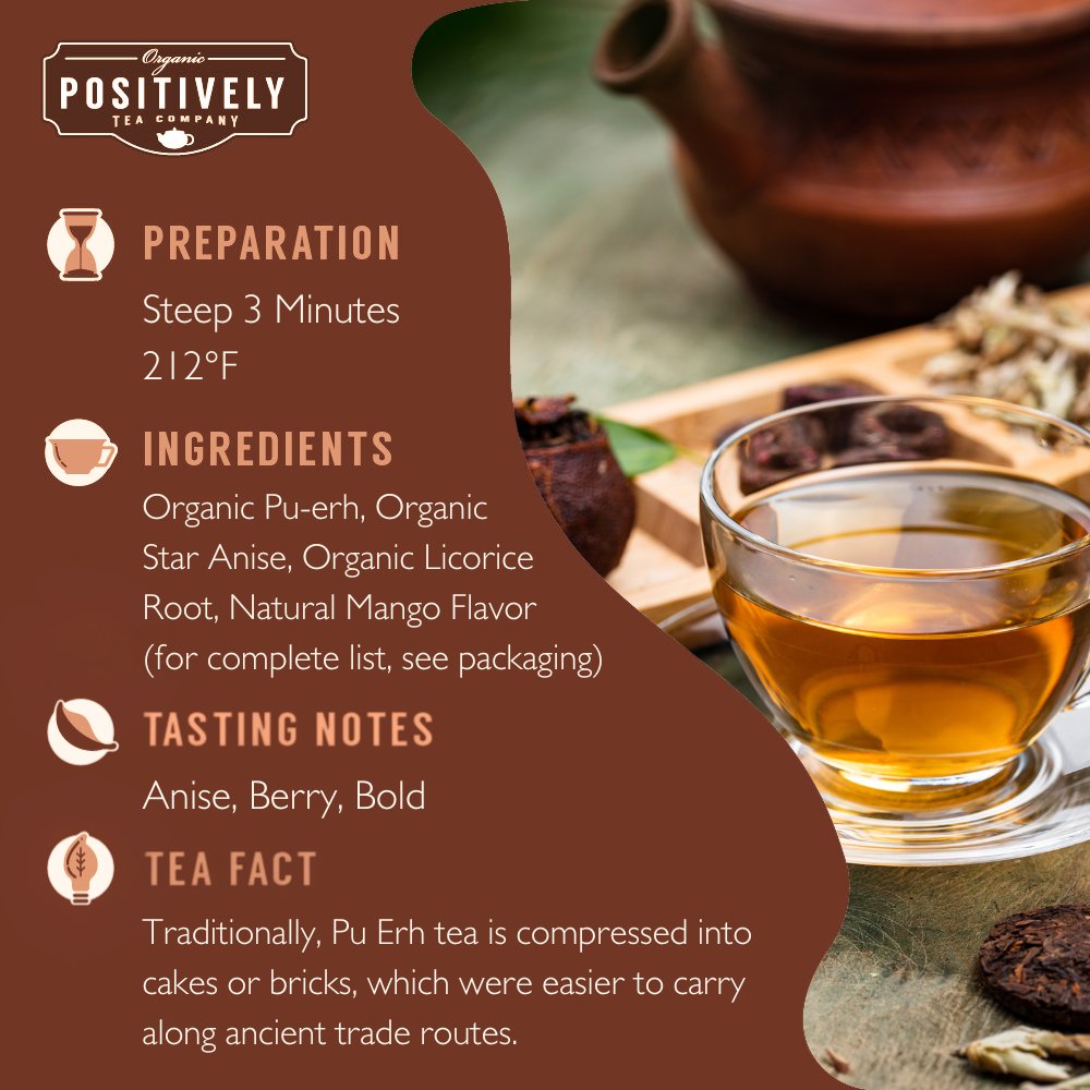 Organic Wisdom Pu Erh Chai - Loose Leaf Tea