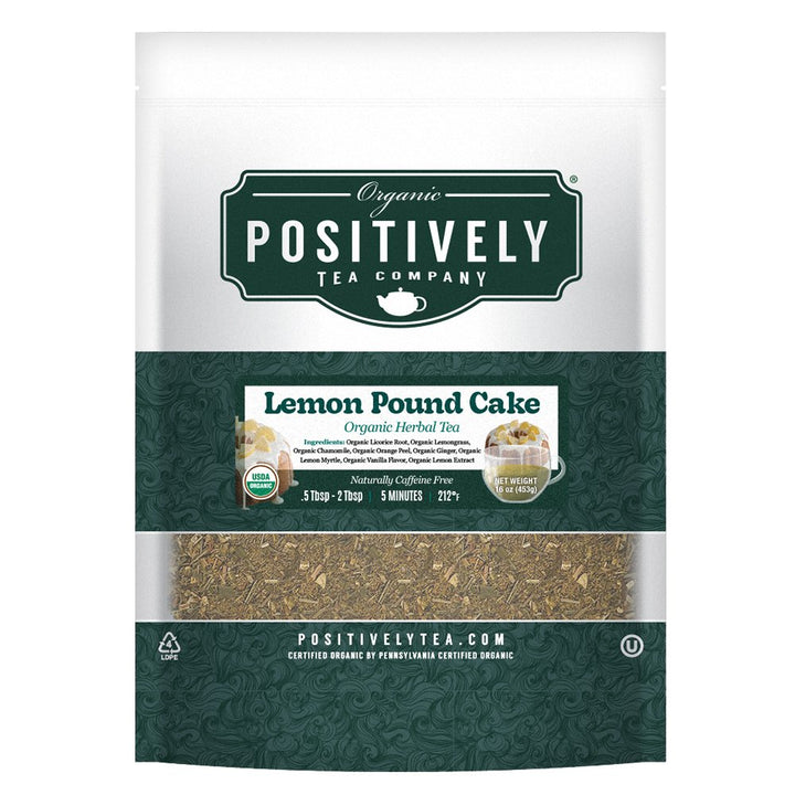 Organic Lemon Pound Cake Herbal - Loose Leaf Tisane