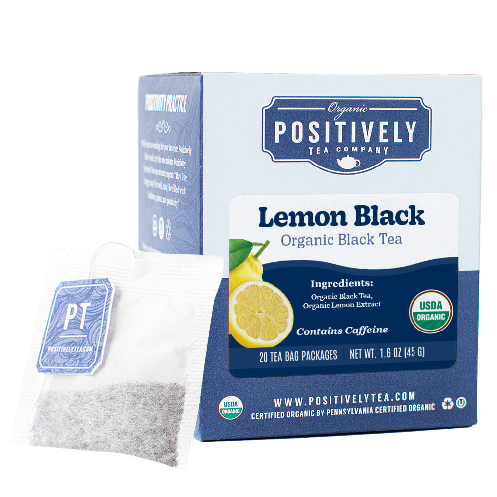 Organic Lemon - Black Tea Bags