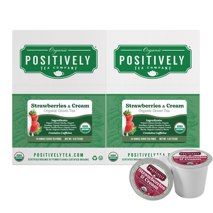 Organic Strawberries and Cream - Classic Tea Pods