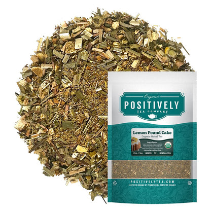 Organic Lemon Pound Cake Herbal - Loose Leaf Tisane