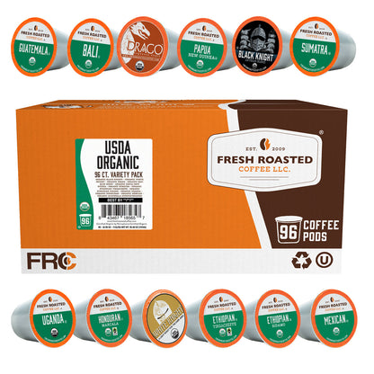 USDA Organic Variety Pack - Classic Coffee Pods