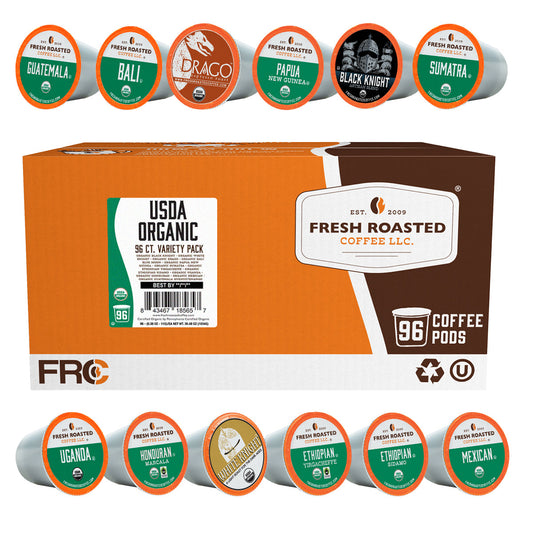 USDA Organic Variety Pack - Classic Coffee Pods