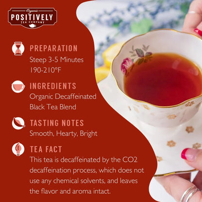 Organic Decaf English Breakfast - Tea Bags