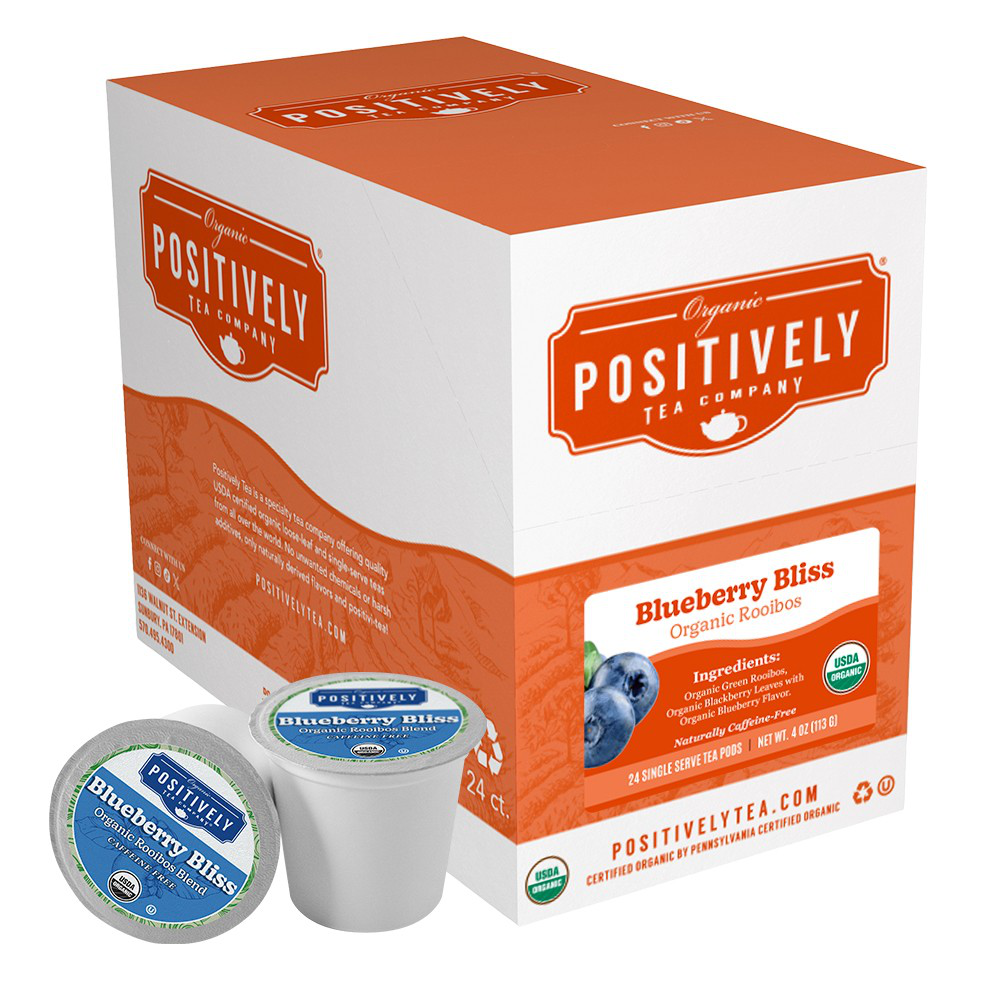 Organic Blueberry Bliss Rooibos - Classic Tea Pods