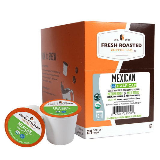 Organic Mexican Water-Processed Half Caf - Classic Coffee Pods