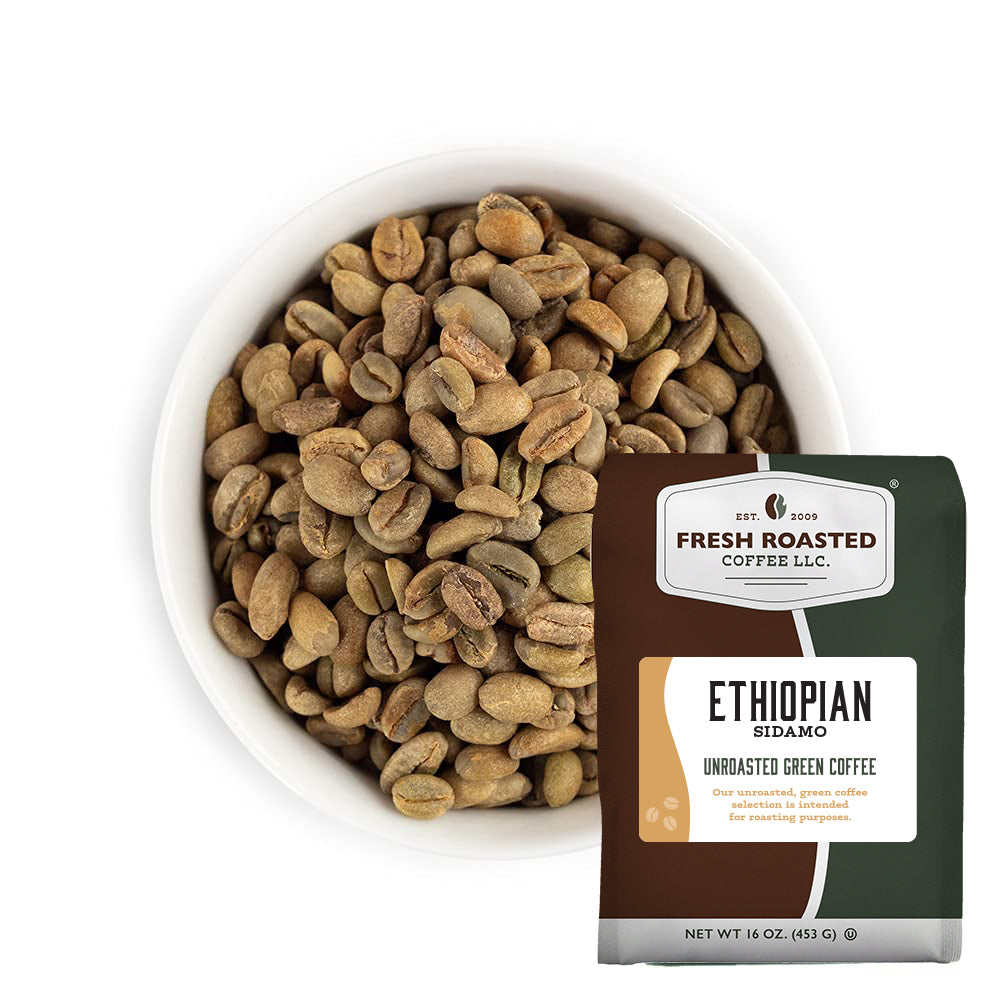 Organic Ethiopian Sidamo - Unroasted Coffee