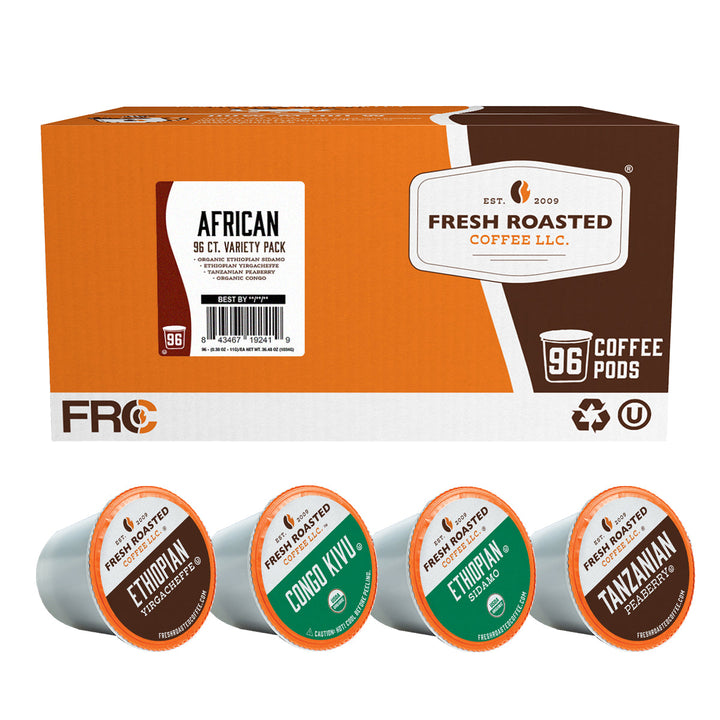 African Coffee Variety Pack - Classic Coffee Pods